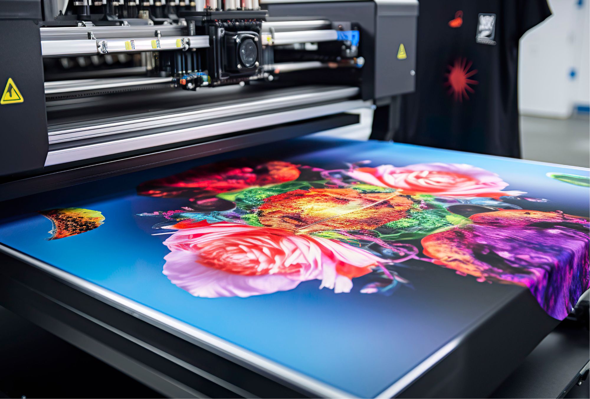 Qué tejidos y colores funcionan mejor con DTF textil